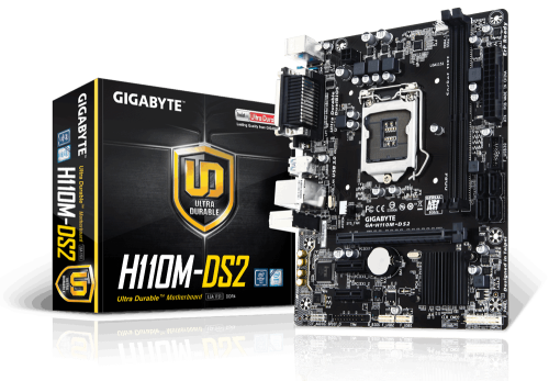 GIGABYTE H110M-DS2 LGA 1151 DDR4 MOTHERBOARD | DEMO UNIT
