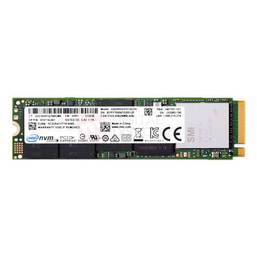 INTEL SDDPEKKF512G7H NVMe 512GB SOLID STATE DRIVE .