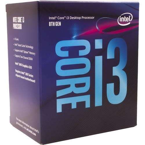 INTEL COFFEE LAKE  i3-8100 DESKTOP PROCESSOR .