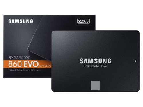 SAMSUNG 860 EVO 500GB SOLID STATE DRIVE 2.5'' USED