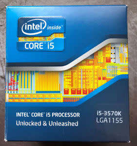INTEL® CORE i5-3570K PROCESSOR 6M CACHE , UP TO 3.8 GHZ