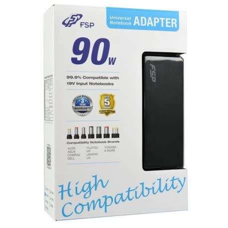 FSP SLIM 90W UNIVERSAL NOTEBOOK ADAPTER