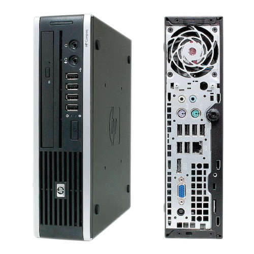 HP COMPAQ 8200 ELITE I5-2400S 4GB RAM 256GB SSD ULTRA SLIM DESKTOP