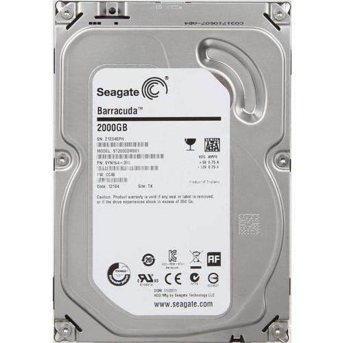 Seagate Barracuda 2TB 3.5'' (ST2000DM001) Hard Disk Drive - Pre Owned
