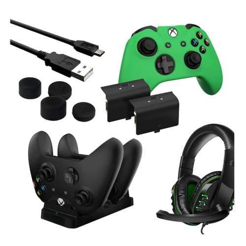 Sparkfox Xbox One Player Pack 6 in 1 Gaming Bundle (Xbox One)