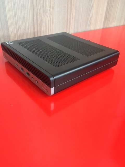 HP Elite Desk 705 G4 AMD Ryzen 3 Pro 2200G 8GB Ram 256GB SSD Tiny Desktop - Pre Owned