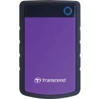 Transcend StoreJet 25H3 2.5" Rugged External Hard Drive (USB 3.0)(4TB)(Purple)