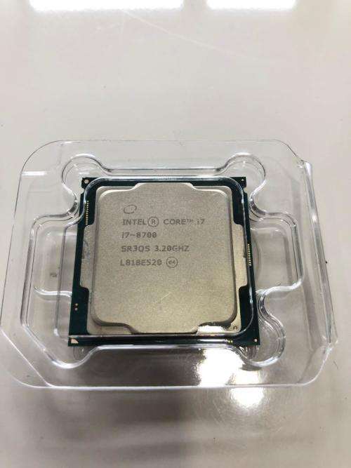 Intel® Core i7-8700 Tray Desktop Processor