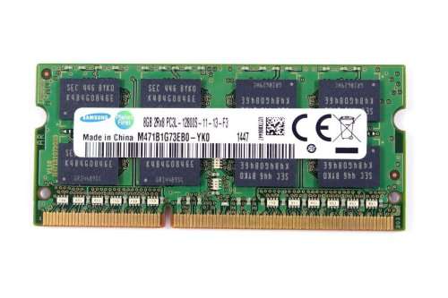 Samsung 8GB 2Rx8 PC3-12800s-11-12-F3 Notebook Memory