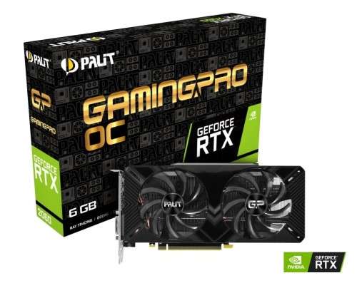Palit GeForce RTX 2060 6GB GDDR6 OC Desktop Graphics Card Preowned