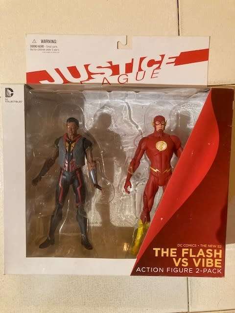 dc comics flash vs vibe 2 pack