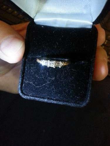 14ct Yellow & White Gold Ring