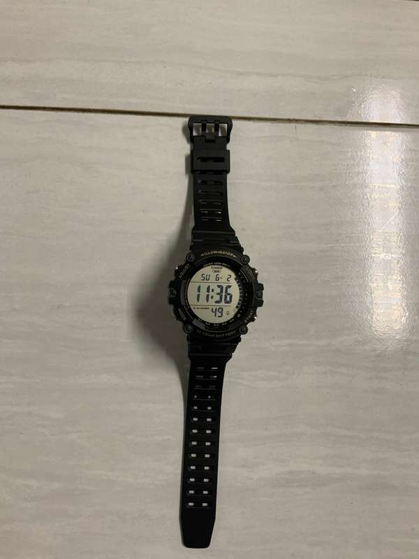 Casio Digital Watch - Standard Collection Mens 100m - AE-1500WH-1AVDF