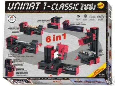 UNIMAT 1 CLASSIC LATHE, MILLING MACHINE ETC. 6  IN 1