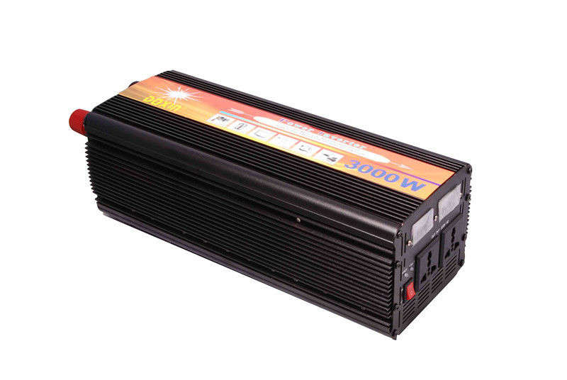 3000W Watts 6000Watt SURGE LED display 12v to 220v Power Inverter with build in Charger