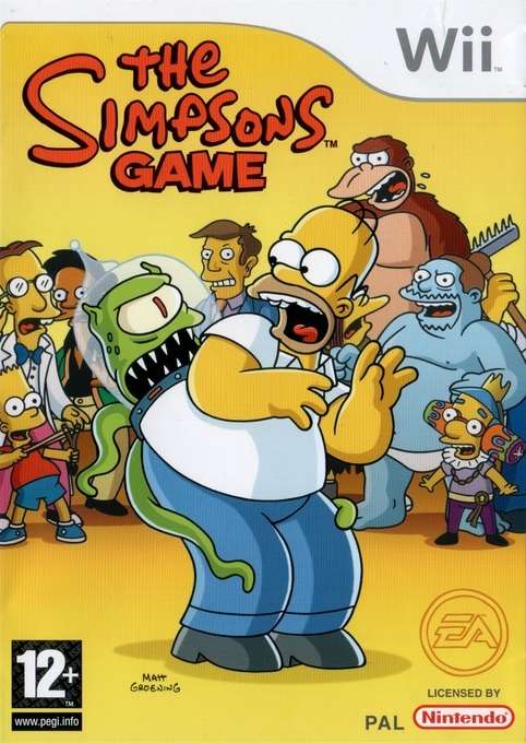 The Simpsons Game (Wii PAL)