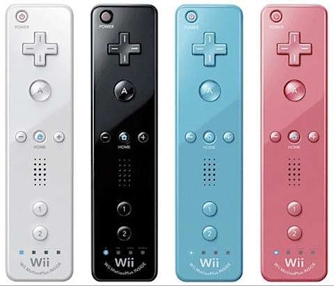 Genuine Nintendo Wii (& Wii U) Remote Plus (BLUE)