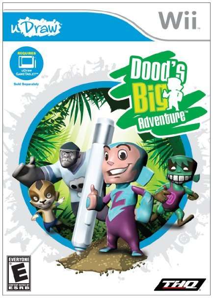 uDraw tablet with 3 Wii (PAL) games