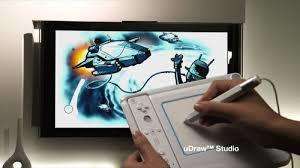 uDraw tablet with 3 Wii (PAL) games