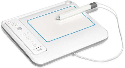 uDraw tablet with 3 Wii (PAL) games