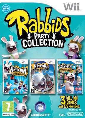 Raving Rabbids Party Collection (Wii PAL) (3 games on 1 disc)