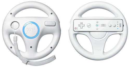 genuine Wii steering wheel