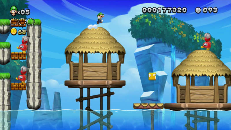 New Super Mario Bros U + New Super Luigi U (Wii U PAL)