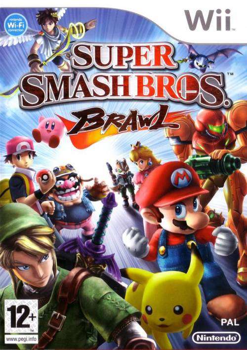 Super Smash Bros. Brawl (Wii PAL)(no booklet)