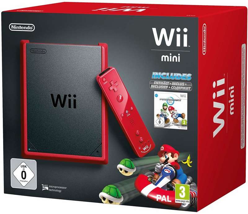Nintendo Wii Mini Mario Kart bundle (EUR)