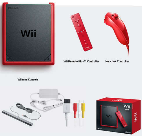 Nintendo Wii Mini Mario Kart bundle (EUR)