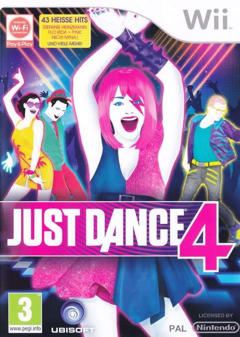 Just Dance 4 (PAL Wii)