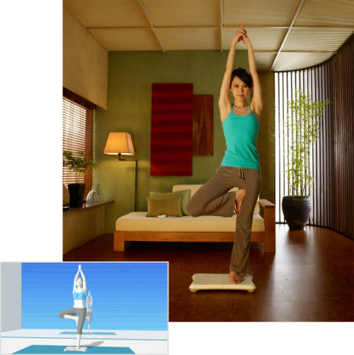 Wii balance board including Wii Fit (PAL)