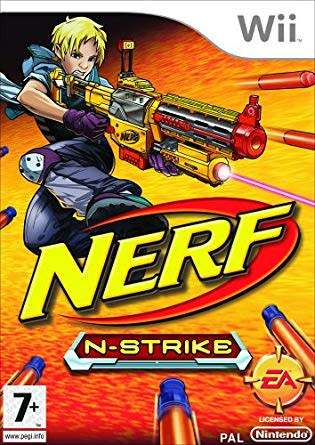 Nerf N-Strike (Wii PAL) including real Nerf gun