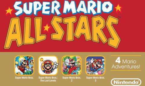 Super Mario All-Stars (Wii PAL)