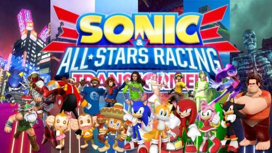 Sonic & All-Stars Racing Transformed (Wii U PAL)