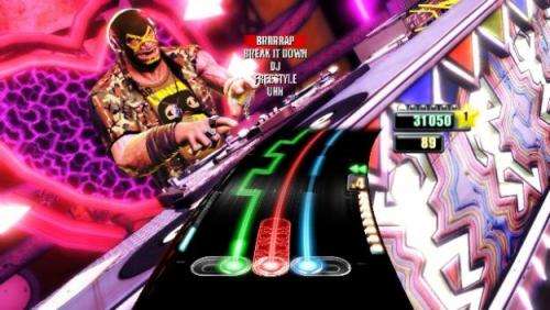 DJ Hero game + turntable (Wii PAL)
