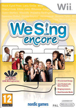 We Sing encore (Wii PAL)