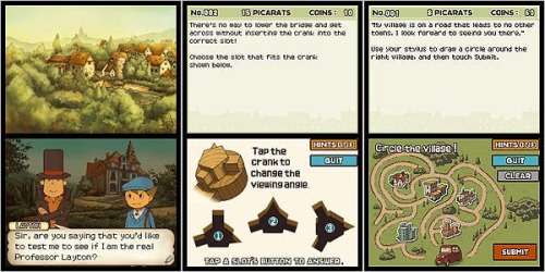 Professor Layton and the Curious Village (DS)
