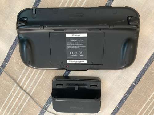 black Nintendo Wii U 32 GB console