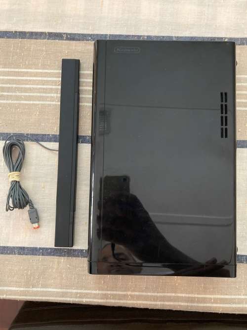 black Nintendo Wii U 32 GB console