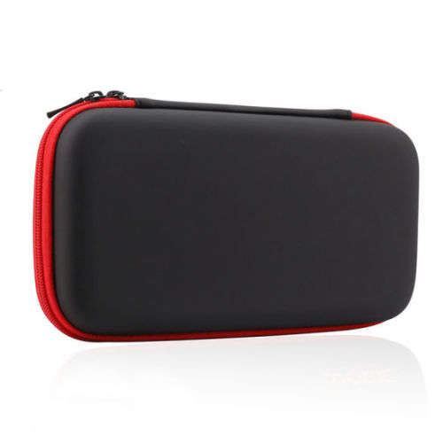 black and red Nintendo Switch hard case