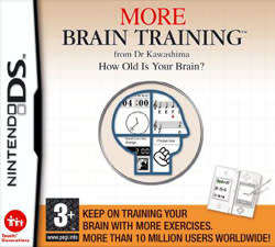 More Brain Training from Dr Kawashima (How Old Is Your Brain?)(DS)