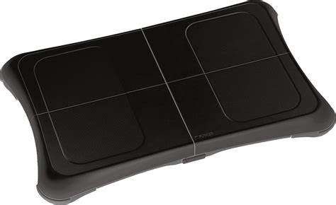black Wii balance board including Wii Fit Plus (PAL)