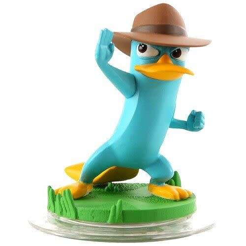 Disney Infinity 1.0 Figurine: Agent P (Perry the Platapus from Phineas and Ferb)