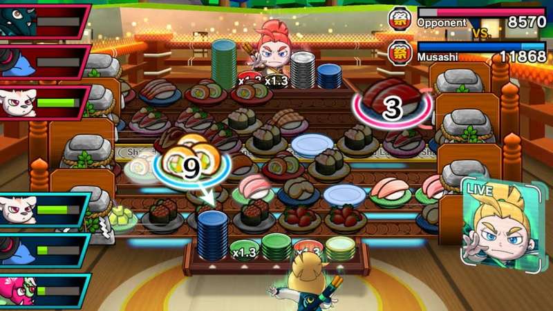 Sushi Striker: The Way of the Sushido (Nintendo Switch)