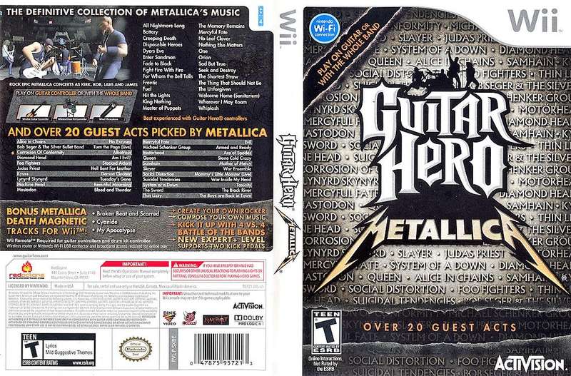 Guitar Hero: Metallica (Wii PAL)