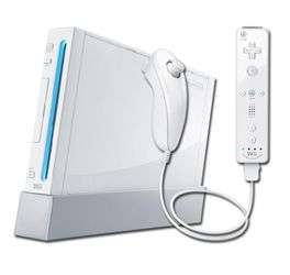 Full NTSC Wii console with one game