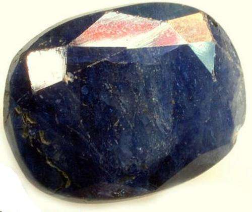 6X5MM Pretty Faceted Sapphire Loose Gemstone