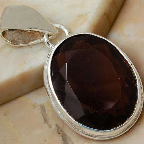 AMAZING BLACK ONYX 925 SILVER PENDANT