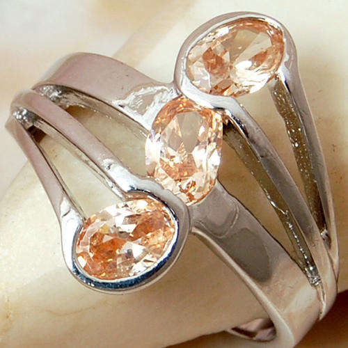 MARVELOUS CITRINE 925 SILVER RING